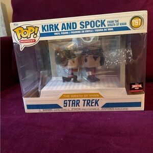 Funko Pop! Kirk and Spock from the Wrath of Khan Vinyl Figures